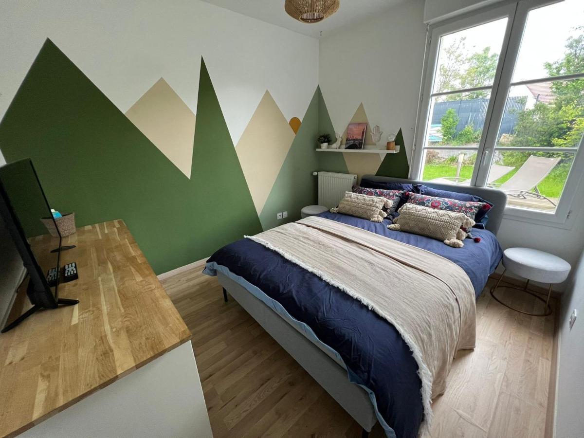 Appartamento Logement Exceptionnel Avec Jardin Proche Disney Montévrain Esterno foto